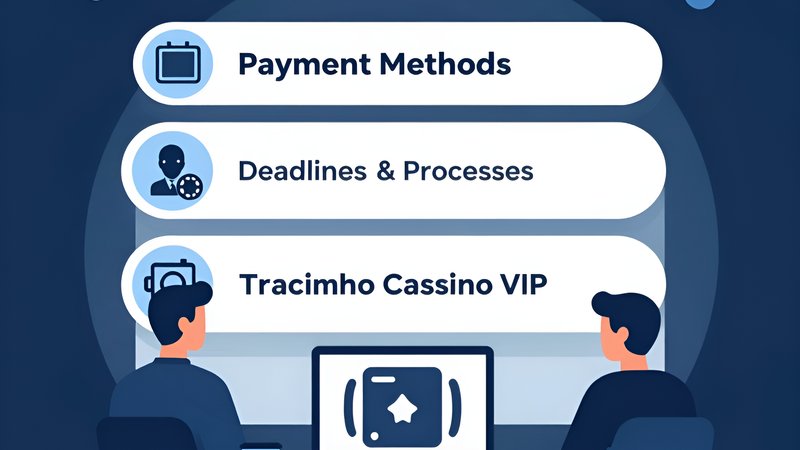 Современные символы финансовых транзакций и часов для оплаты в Tracinho Casino VIP
